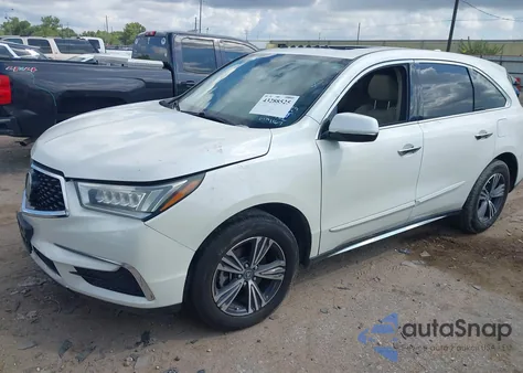 2017 Acura Mdx из США, поврежденный, VIN 5FRYD3H32HB001167